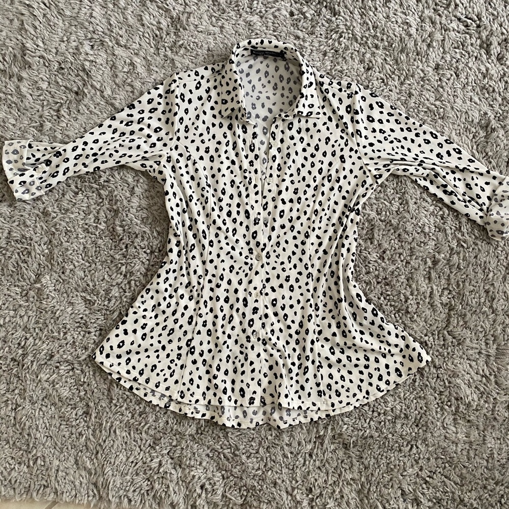 Leopard Button Up Shirt